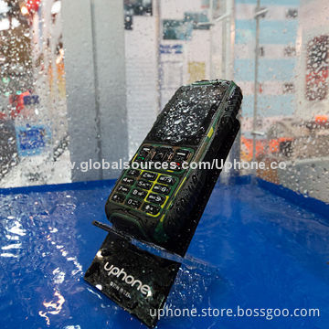 2.0" bar phone, quad-band, dual card, waterproof with IP67